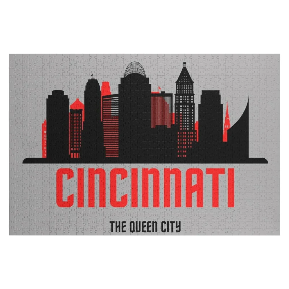 Головоломка Cincinnati Cincy Queen City персонализированные игрушки детский подарок на