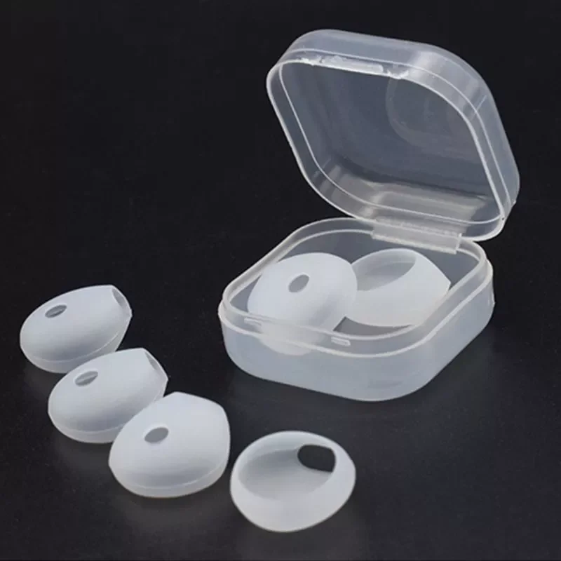 

3 Pairs Earbuds Cover In-Ear Tips Soft Silicone Ear Buds Accessories Replacement for Huawei AM116 AM115 Vivo X9 XE680 Sports