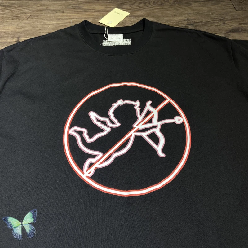 

VETEMENTS Cupid Print Funny 100% Cotton T-Shirt