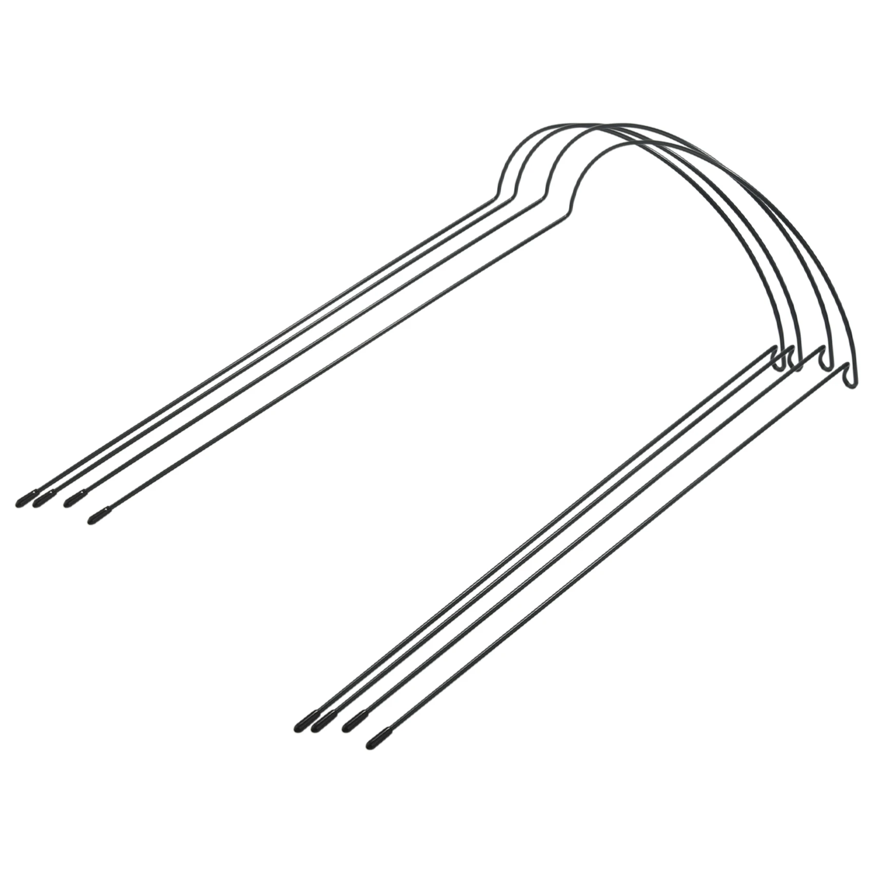 Стойка для поддержки растений металлическая стойка сада полукруглая зеленая 4