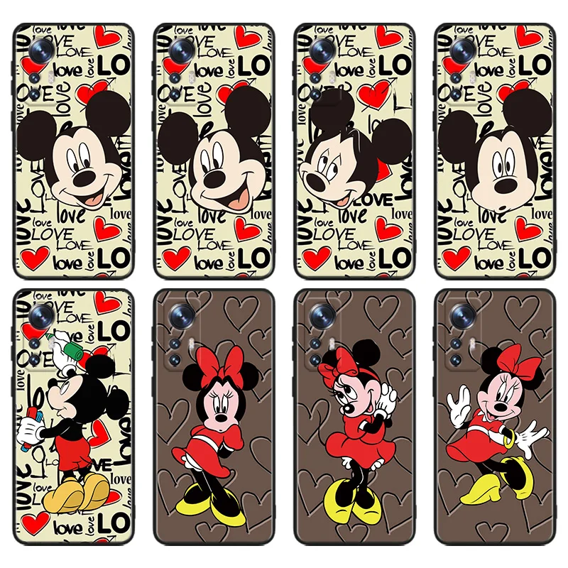 

Good looking Mickey Mouse Phone Case For Xiaomi Mi 13 10S 10 9T 9SE 8 Mix Play A3 A2 A1 CC9E Note 10 Lite Pro Black Cover