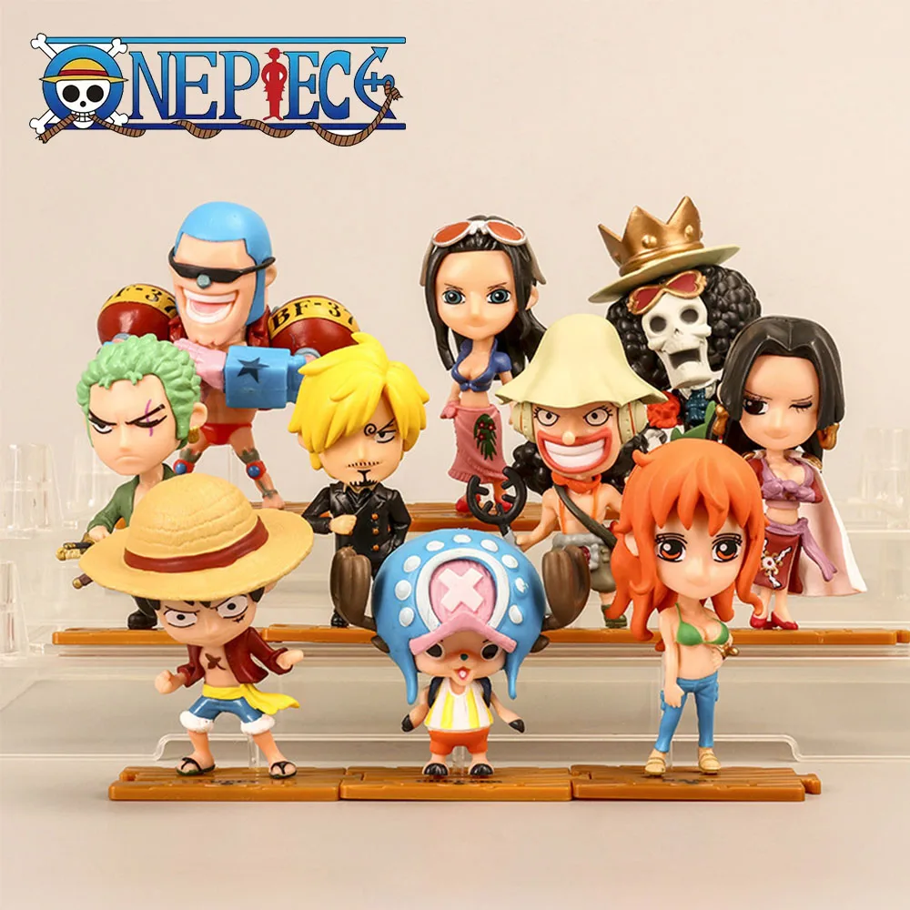 

Фигурка героя аниме Luffy Zoro Chopper Robin Frank Hancock Nami, 10 шт./комплект