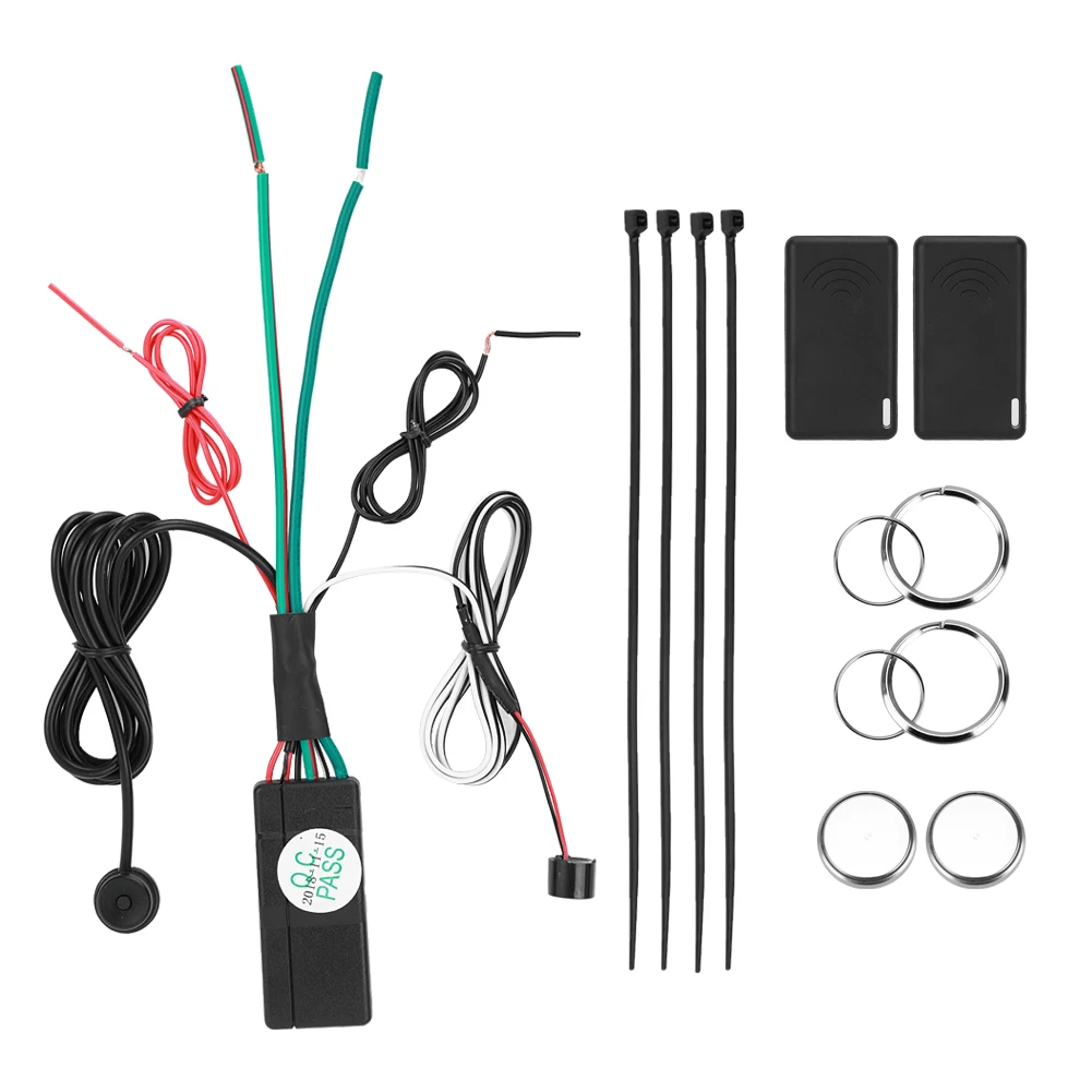 

2.4GH Wireless Car Alarm System Engine Lock Auto Lock And Unlock Car Engine Engine Engine Engine Engine