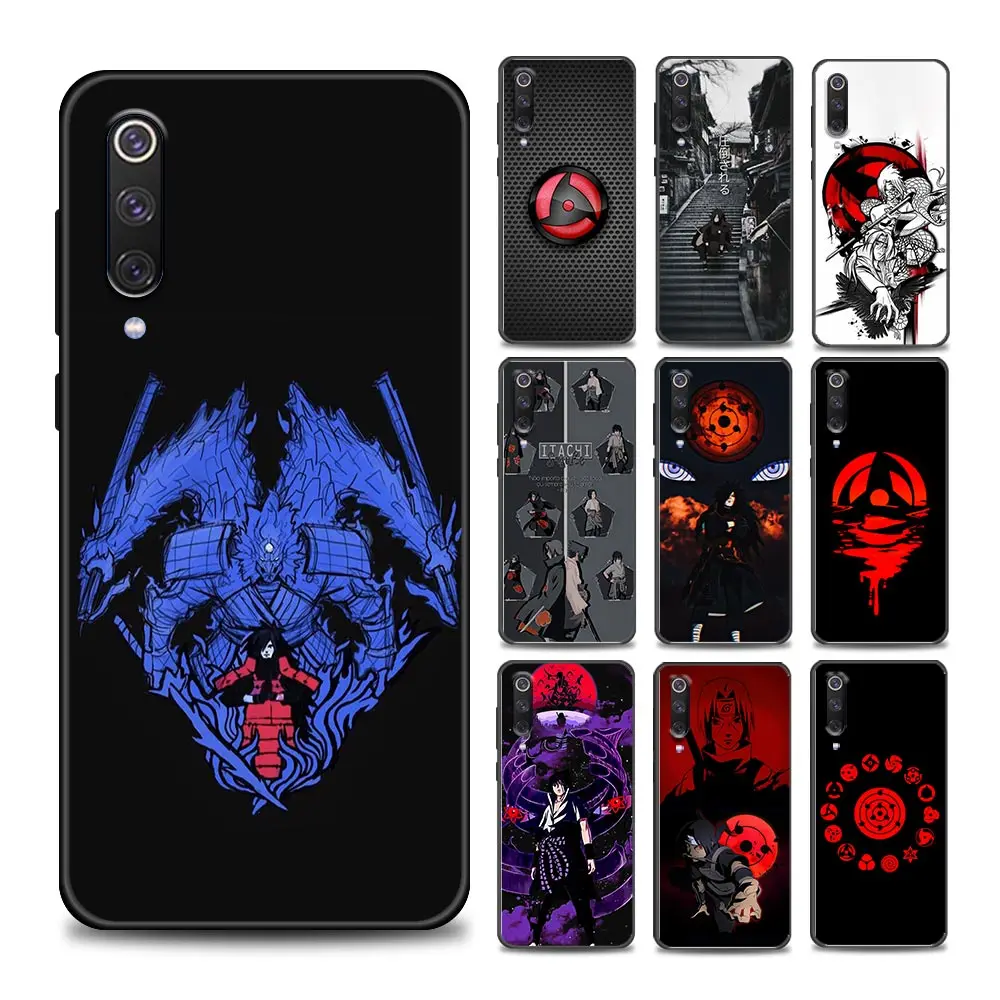 

Naruto Uchiha Madara Sasuke Itachi Phone Case for Xiaomi Mi 9 9T Pro SE Mi 10T 10S Mi A2 Lite CC9 Pro Note 10 Pro Soft Silicone