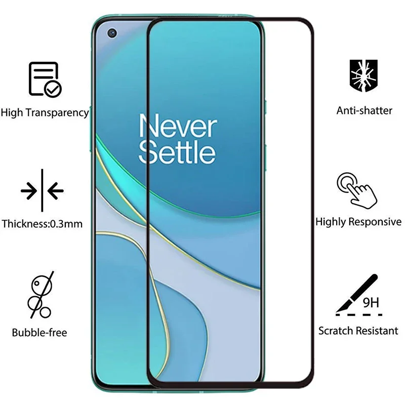 Закаленное стекло для oneplus 8t чехол на one plus 8 t t8 plus8t oneplus8t 6 55 защитная сумка