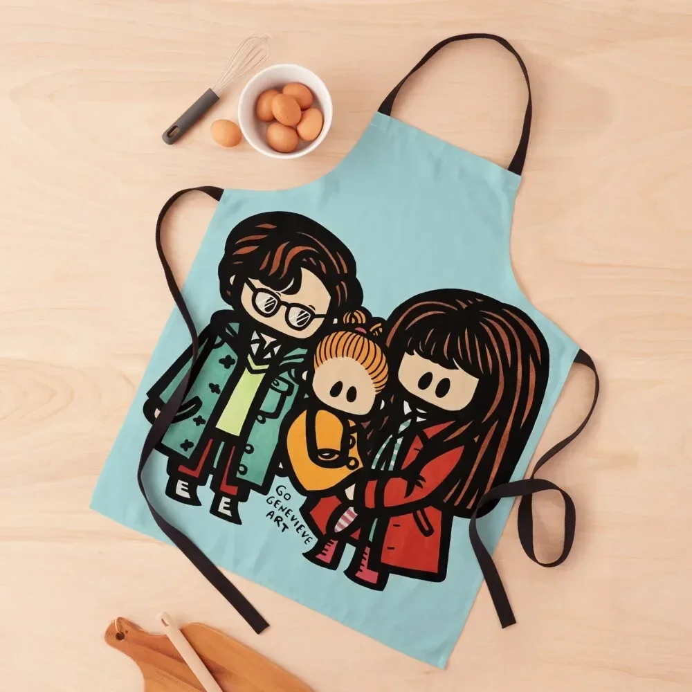 ASOUE Baudelaire детский фартук предметы домашнего обихода кухонный женский милый