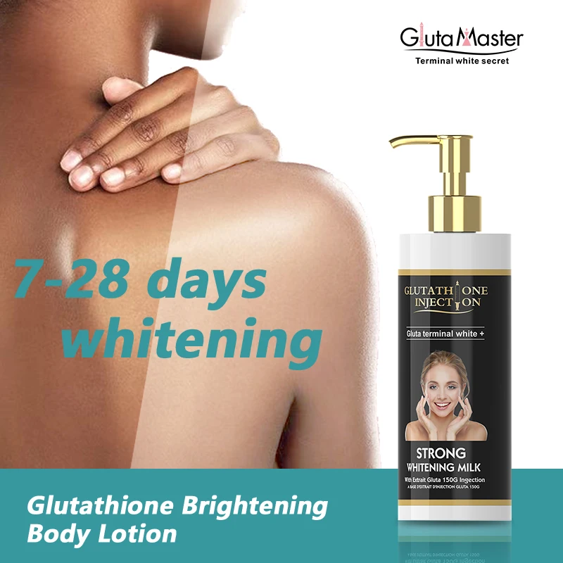 Gluta Master Whitening Moisturizing Body Lotion With Glutathione Bleaching Even Skin Tone Remove Dark Spots Skincare Cream 350ml