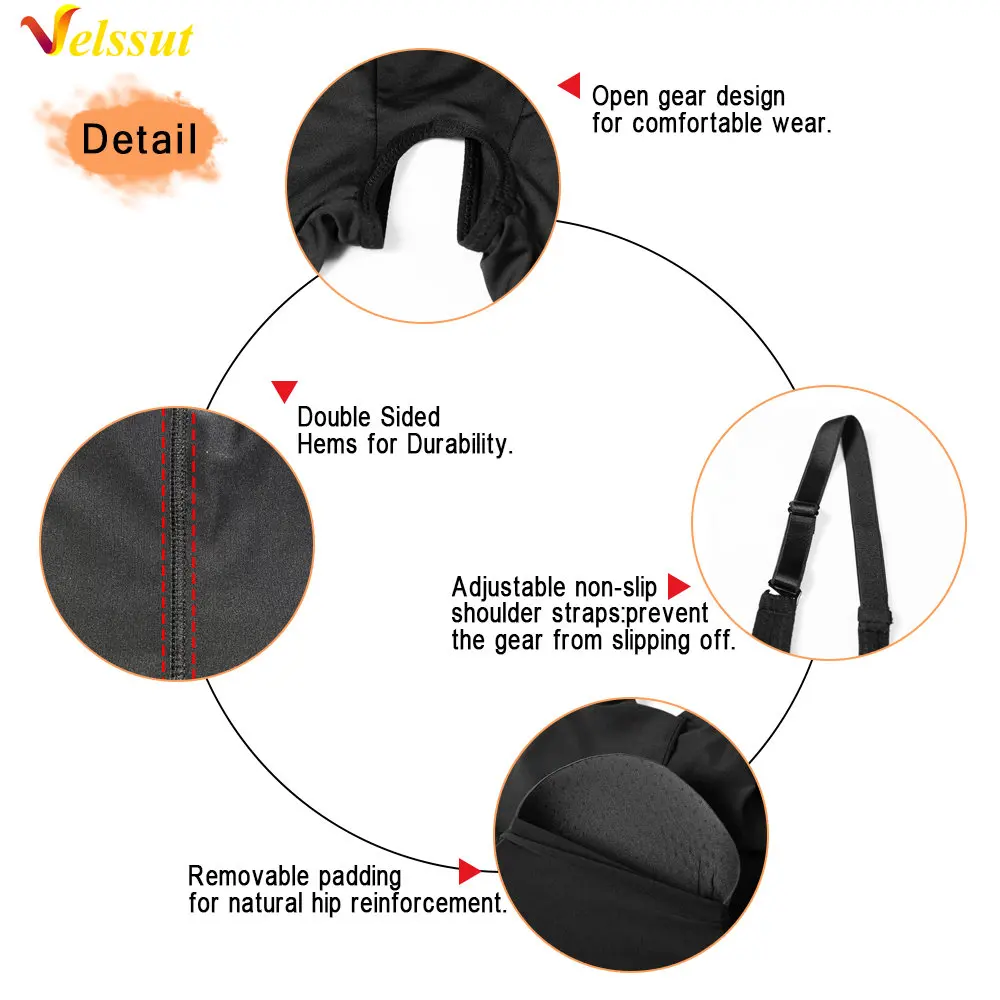 Velssut Bodysuit Shapewear for Women with Pad Tummy Control Body Shaper Seamless Butt Lifter Vest Slimming Underwear Under Dress