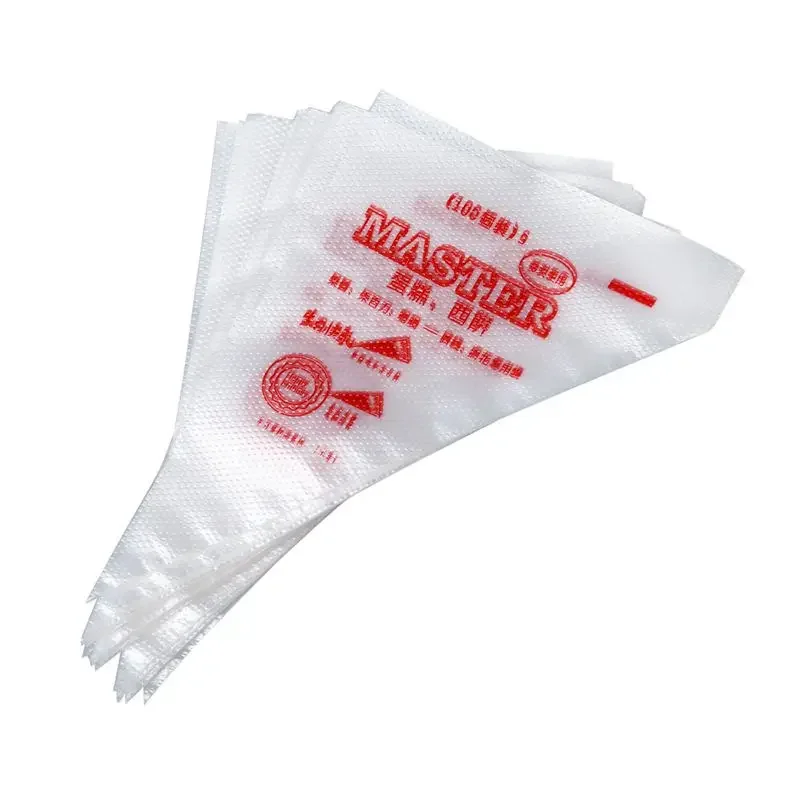

100 Pcs Pocket Socket Disposable Bag Creme Patisserie Cake Decoration 17x29cm