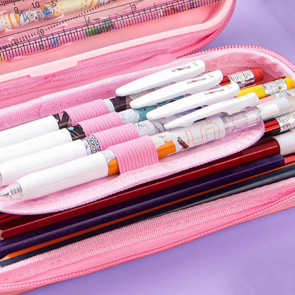 

Практичный многофункциональный пенал с гладкой молнией и защитой от грязи, легко носить с собой