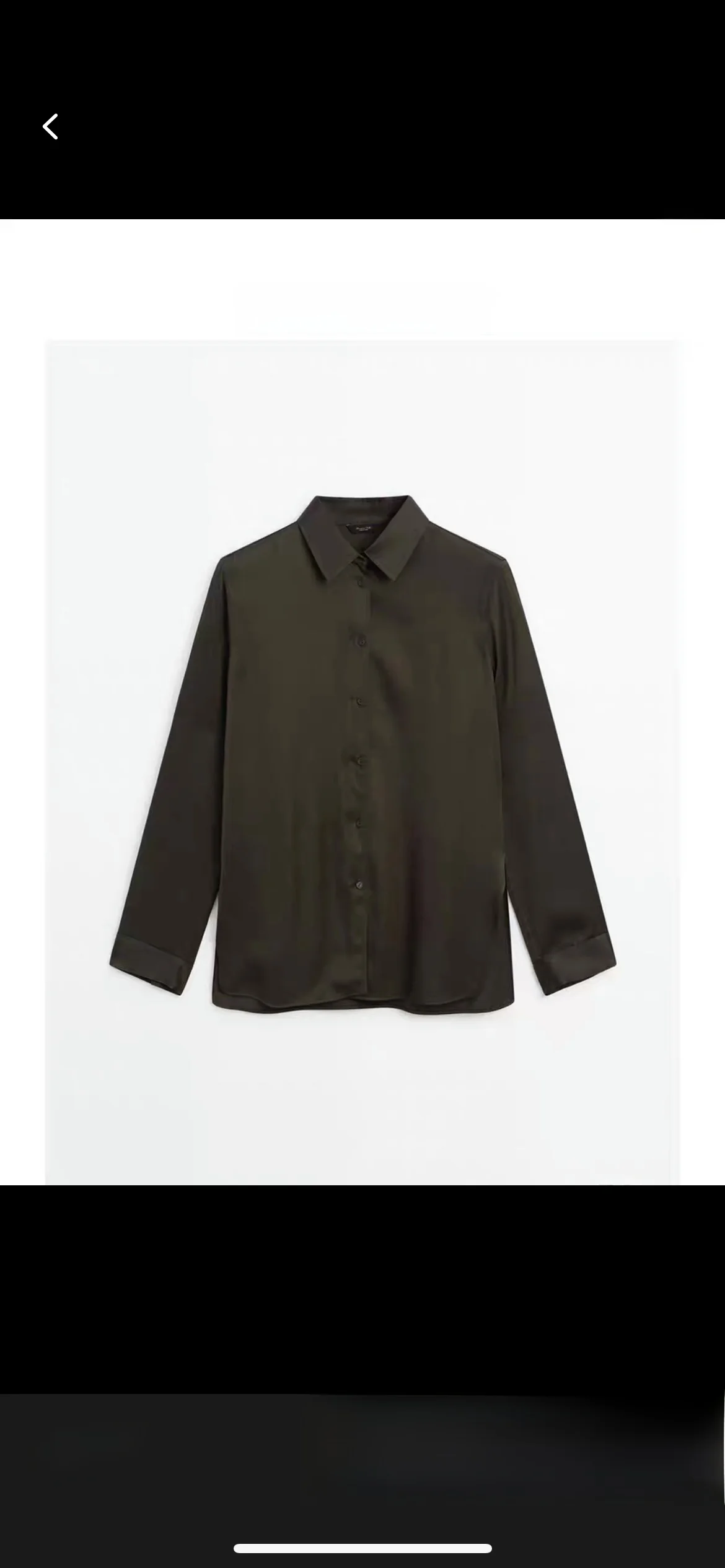 MD Внешняя торговля Французские рубашки Commuter Sle Old Money Advanced Sense Черные атласные с