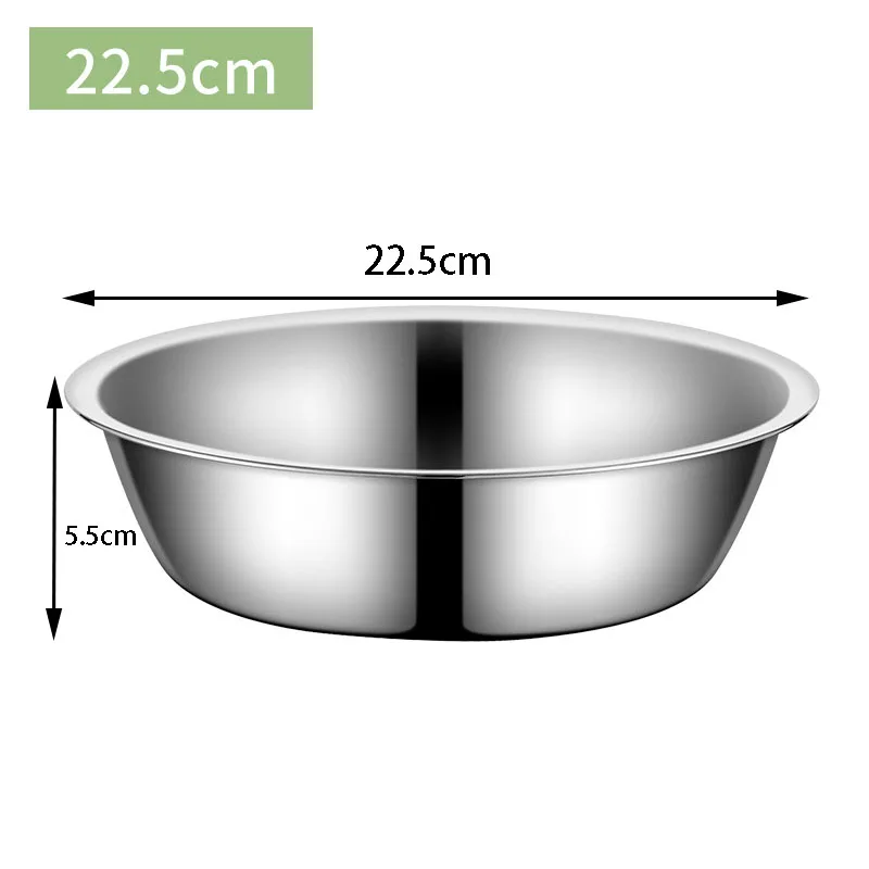 Large Capacity Dog Bowl Stainless Steel Pet Feeding Bowl Cat and Dog Food Drinking Bowl Metal Feeding Bowl Durable and Cheap images - 6