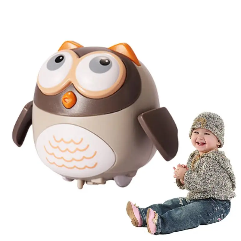 

Electric Swing Walking Animal Toy Lovely Owl Swing Team Rocking Electric Animal Toys Funny Swing Toy For Infants Toddlers Age