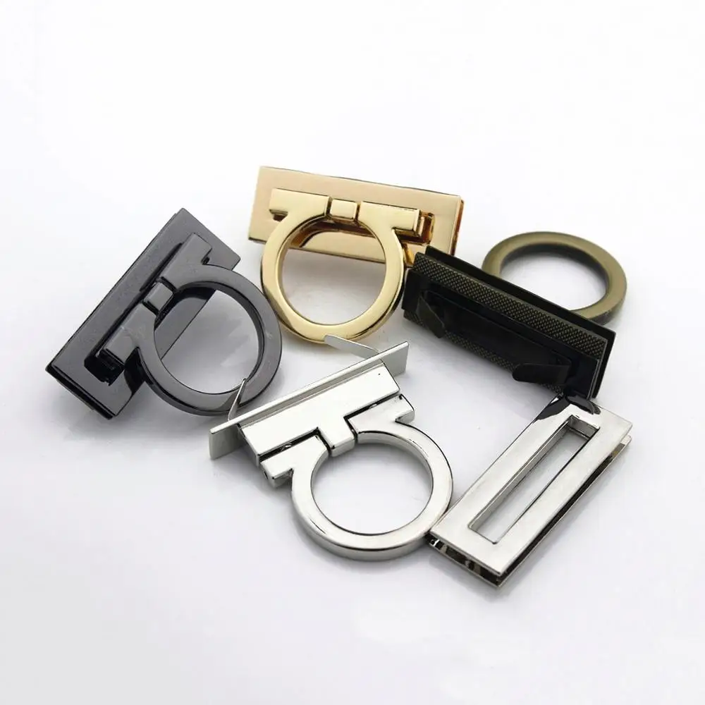 1 шт. металлическая застежка поворотный замок складной из цинкового сплава