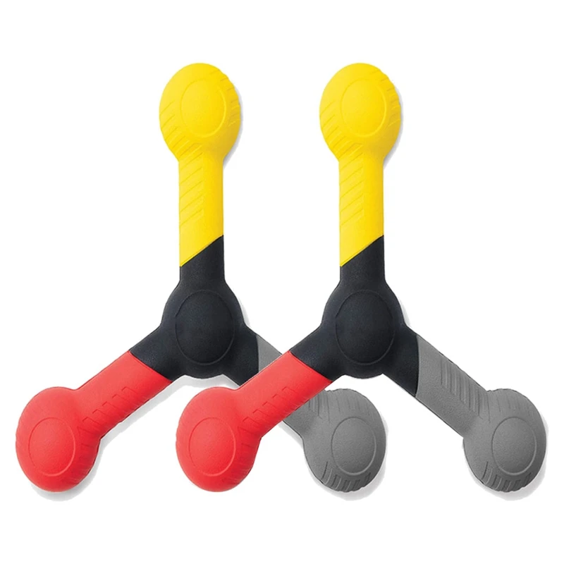 

2Pcs Reflex Training Tossing Stick Improving Reaction Speed Trainer Hand-Eye Coordination Baseball For Pre-Game Warm-Ups