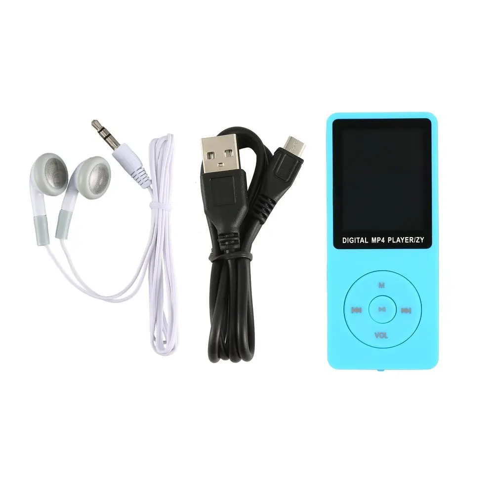 

Portable MP3/MP4 Lossless Sound Music Player with FM Recorder Support for 32G Memory Card Slim1.8inch Touch Keys
