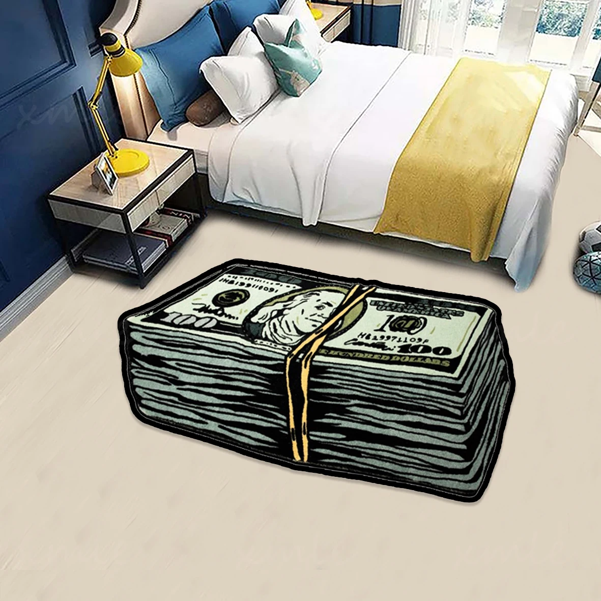 Индивидуальный ковер дизайн доллара США нестандартный комнатный напольный