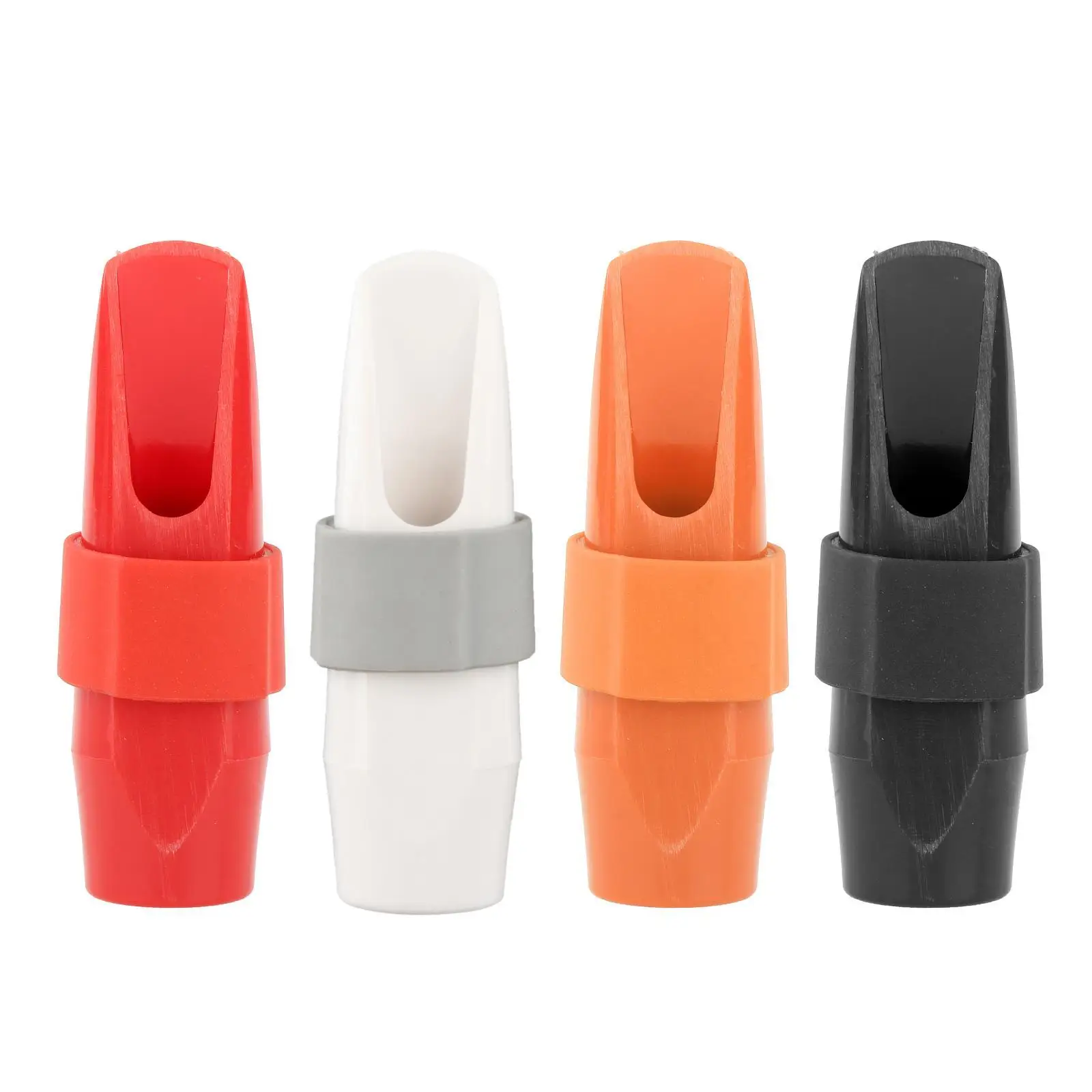 

Silicone Saxophone Mouthpiece Clip Portable Durable Sax Ligatures Fastener for Saxophone Rubber Mouthpiece Saxophone Clarinet