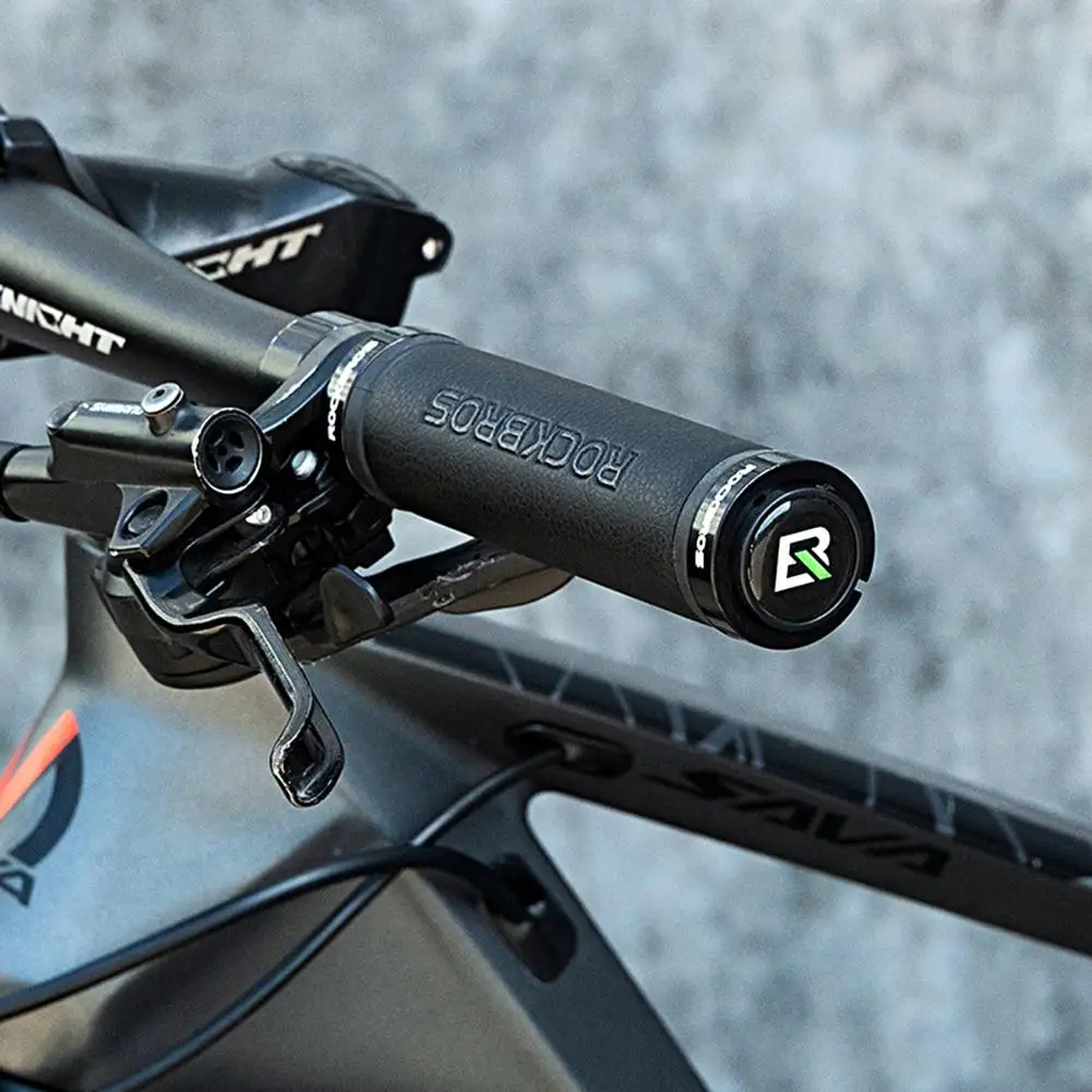 

1 Pair Handlebar Sleeves Anti Skid Lightweight Ergonomic Design Corrosion Resistant Handlebar Grip Bike Handle Grips for MTB