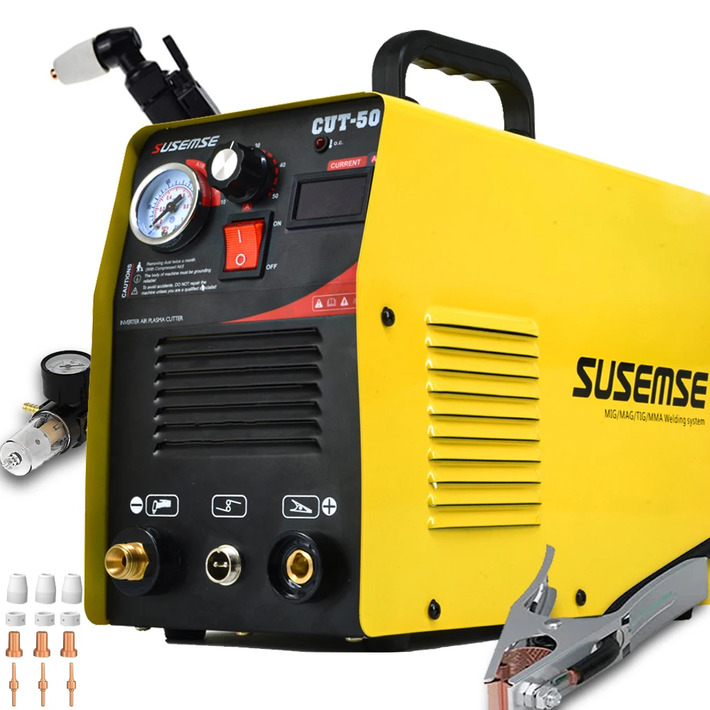 

Плазменный резак Susemse CUT50, портативный резак 110/220 В, инвертор IGBT постоянного тока 50 А