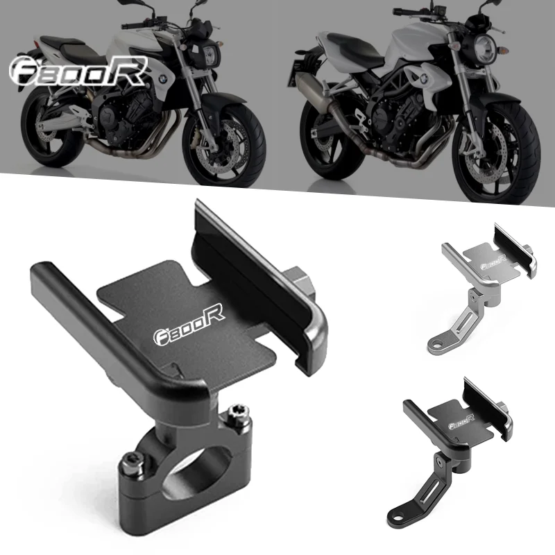 

For BMW F800R F 800R 800 R 2009-2016 2011 2012 2013 2014 Motorcycle Mobile Phone Holder GPS Navigator Mirror Handlebar Bracket