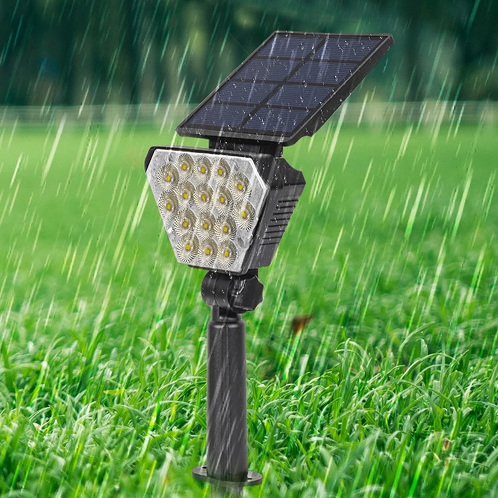 

2Pc Solar Spotlight Solar Garden Light Waterproof Super Bright Landscape Wall Light Outdoor Light Solar Lamp Angle Adjustable