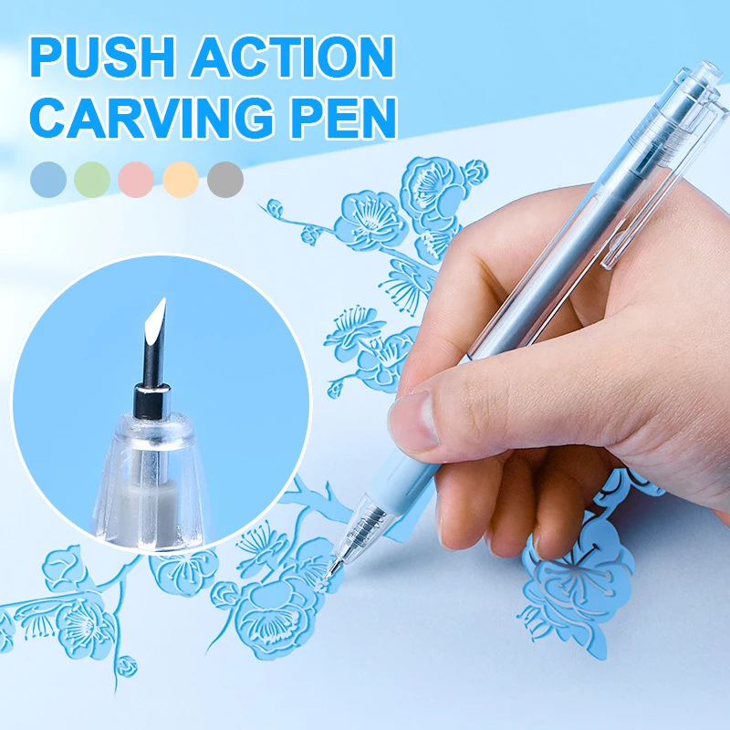 

Art Utility Knife Express Scrapbooking Cutting Tool Retractable Hobby Knife Pen Paper Cutting Tool Knife Diy Craft School Suppl