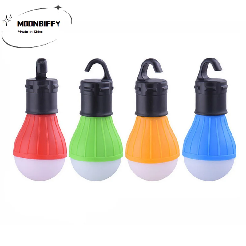 

Outdoor Tent Camping Light Spherical 3 Led Portable Hook Lights Mini Emergency Camping Signal Light Three Working Modes
