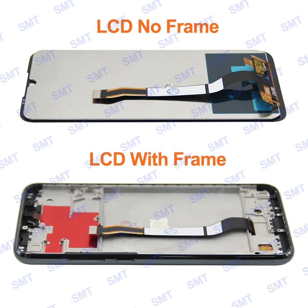 100% новый 6 3 ''Оригинальный ЖК-дисплей с рамкой для Xiaomi Redmi Note 8T сменный