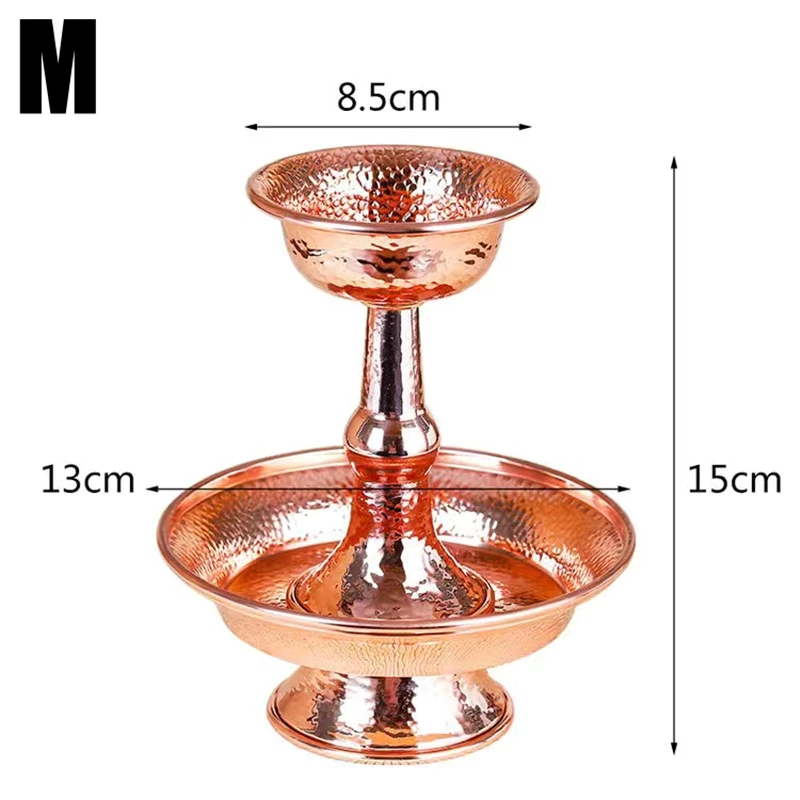 

Красная медная буддийская чаша