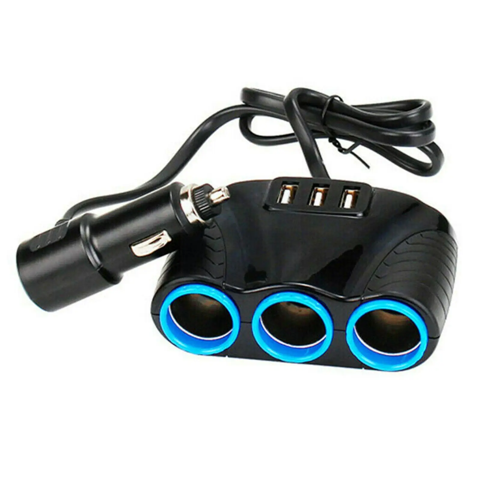 

Car Charger One Drag Three Cigarette Lighter Usb Car One Car Drag Two Cigarette Charger Lighter Lighter Cigarette 120w H8P1