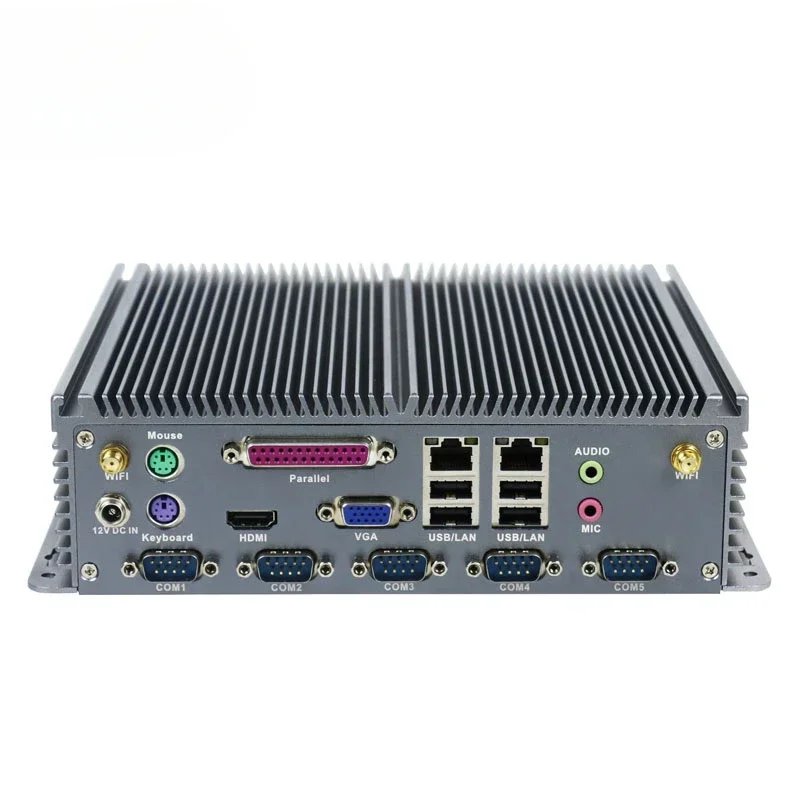 Промышленный ПК RS485 с портом LPT PS/2 Baytrail J1900 материнская плата двойной ник