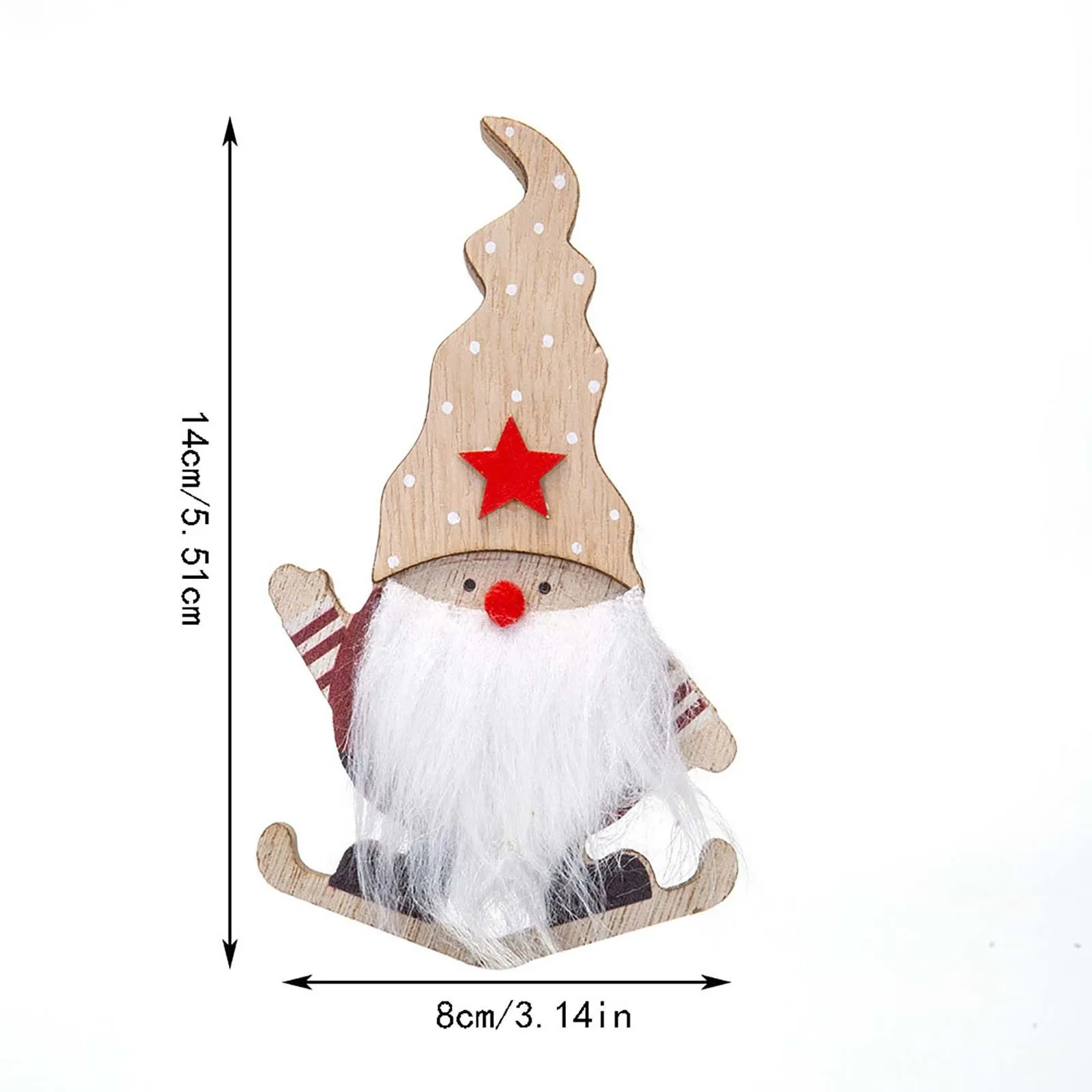 Рождественские украшения деревянные сани Санта-Клауса украшение для рабочего