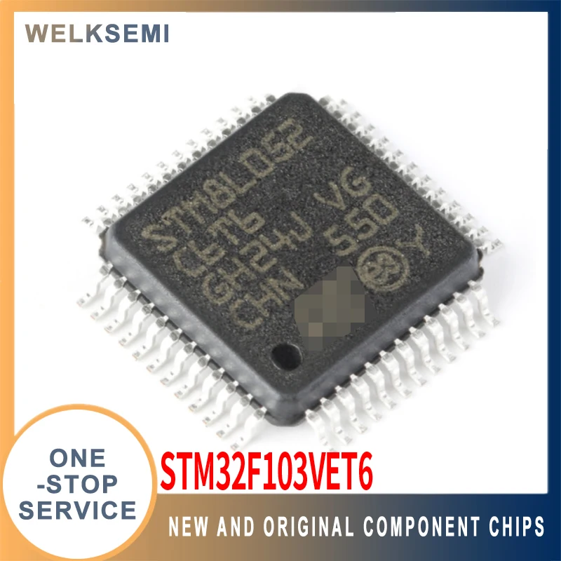 

STM32F103VET6 LQFP-100, микрокомпьютер с одним чипом (MCU/MPU/SOC), новый оригинальный подлинный точечный одноконечный заказ