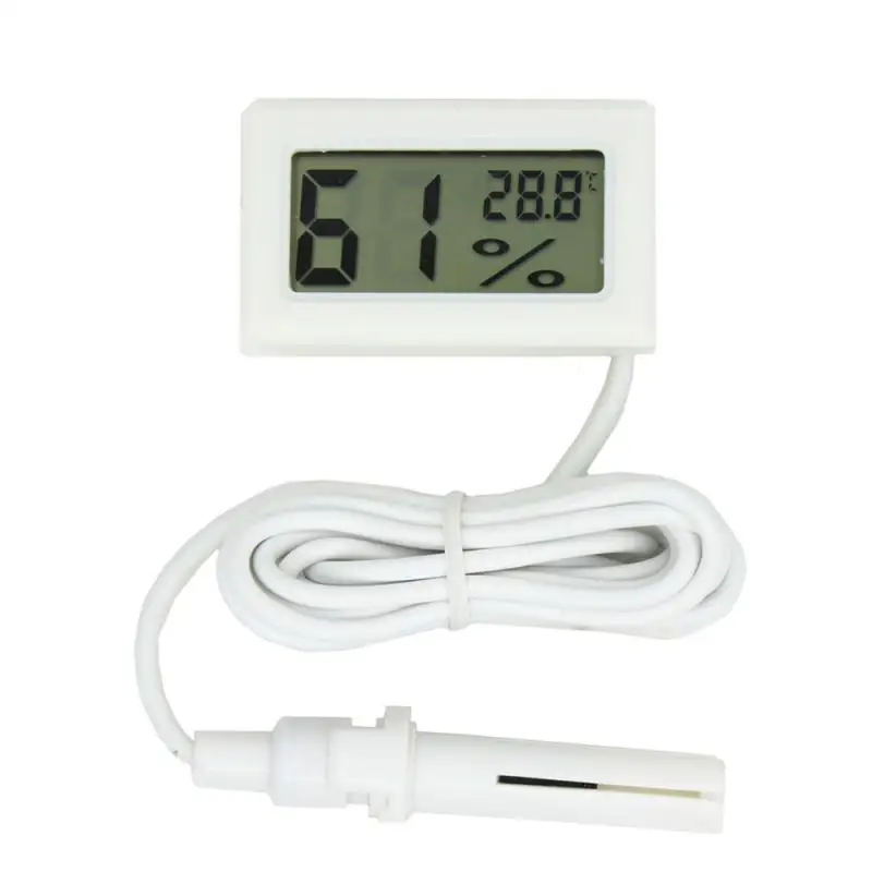 

Цифровой измеритель температуры и влажности в помещении, мини-термометр и гигрометр с ЖК дисплеем, оптовая продажа
