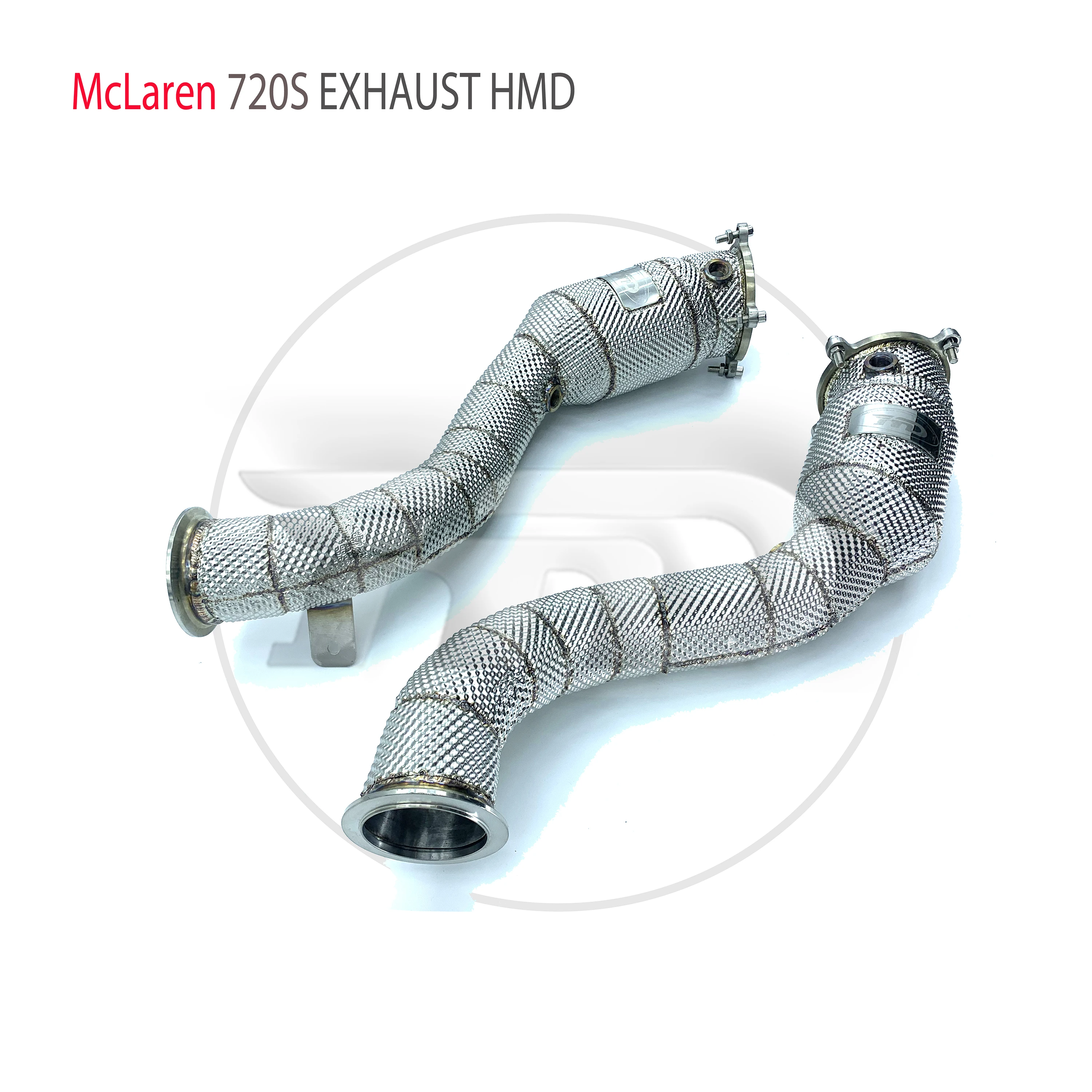 

HMD Stainless Steel Exhaust System High Flow Performance Downpipe For McLaren 720S Auto Modification