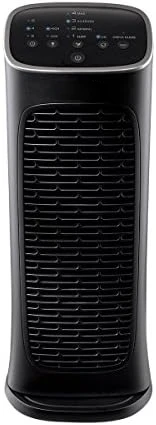 

Компактный воздухоочиститель Genius 4 с постоянным моющимся фильтром, средние помещения (150 кв. Футов), черный