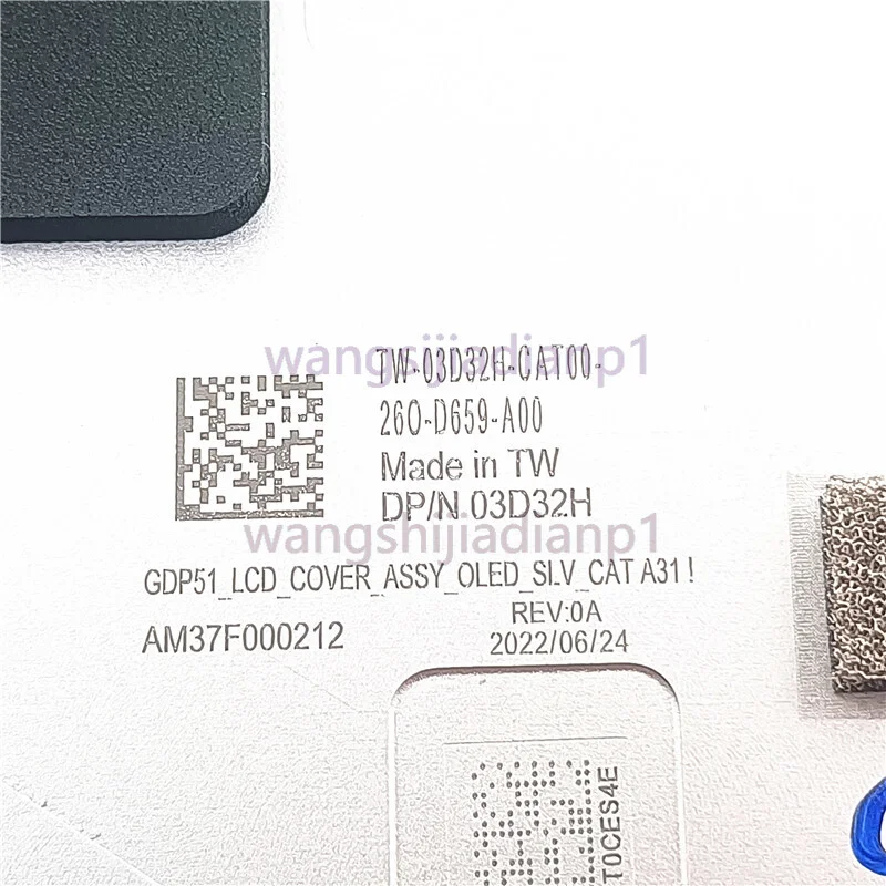 Для Dell XPS 15 9500 Precision 5550 M5550 A Shell OLED GDP51 3D32H 03D32H