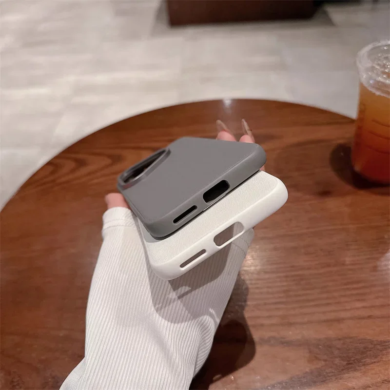 Цветной кожаный чехол для телефона Huawei Pura 70 Pro Plus с защитой от падения