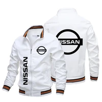high quality mens jacket breathable jacket printed with nissan logo spring and autumn season new trend