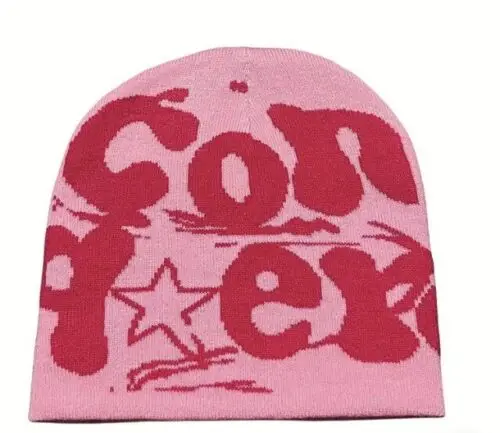 Модная Шапка-бини с надписью для женщин и мужчин Удобная вязаная шапка пуловер