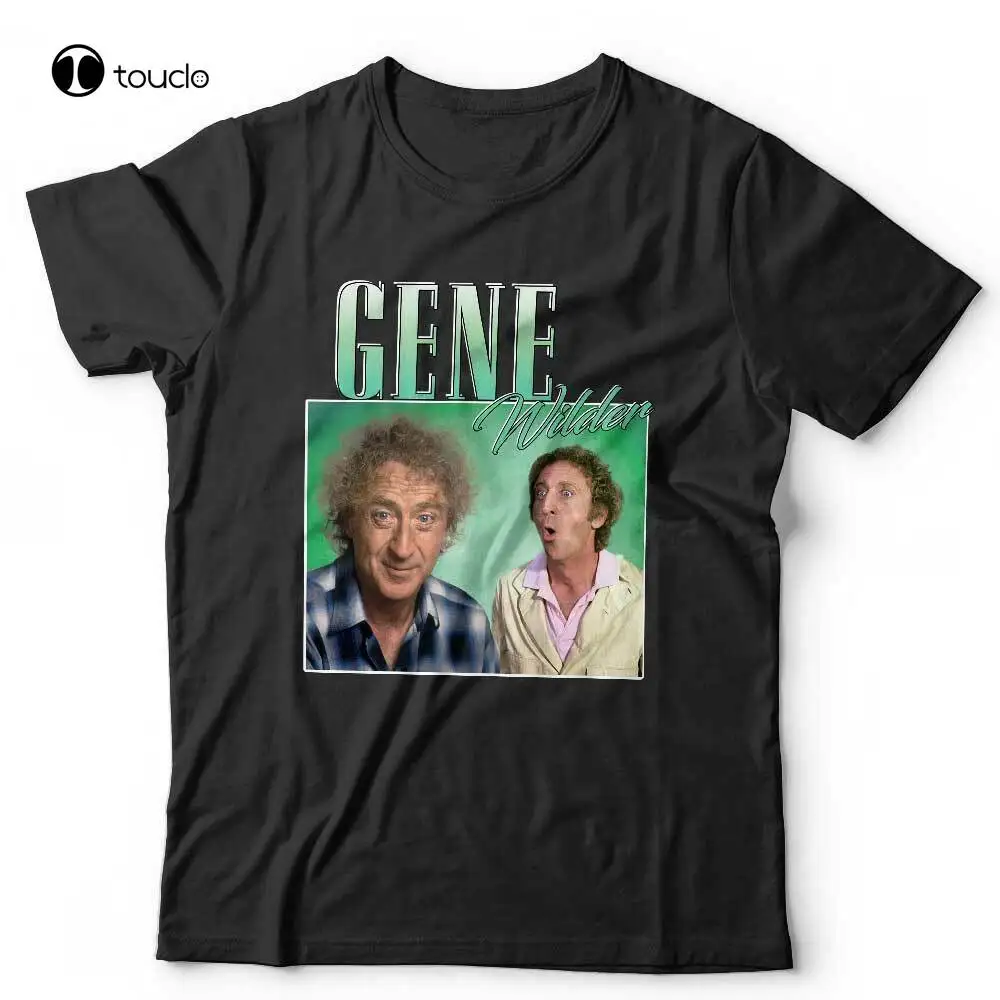 Смешная футболка унисекс с надписью «Gene Wilder» для детей
