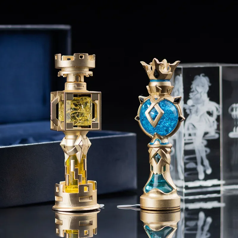 Драгоценная игра 21 гнозис Impact Zhongli гео анемо сердце Бога металлический кристалл