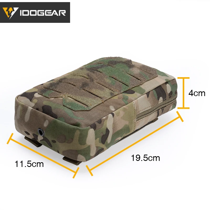 Тактическая Сумка Ido gear с системой Молле вертикальная хозяйственная сумка