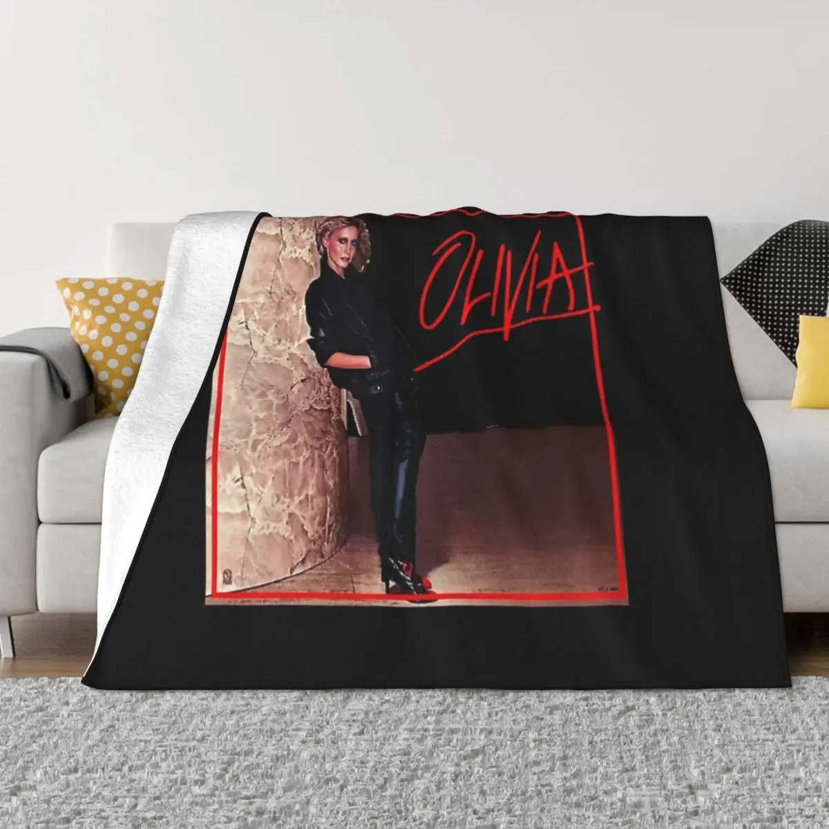 Графическое одеяло OLIVIA NEWTON-JOHN - Totally Hot