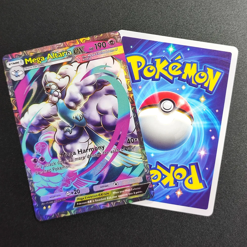 Фото Коллекционная карта Proxy Pocket Monster Pokemon TCG Melmetal ex, английская, текстурированная, голографическая, с эффектом драгоценного камня, в идеальном состоянии, ультра-редкая №5