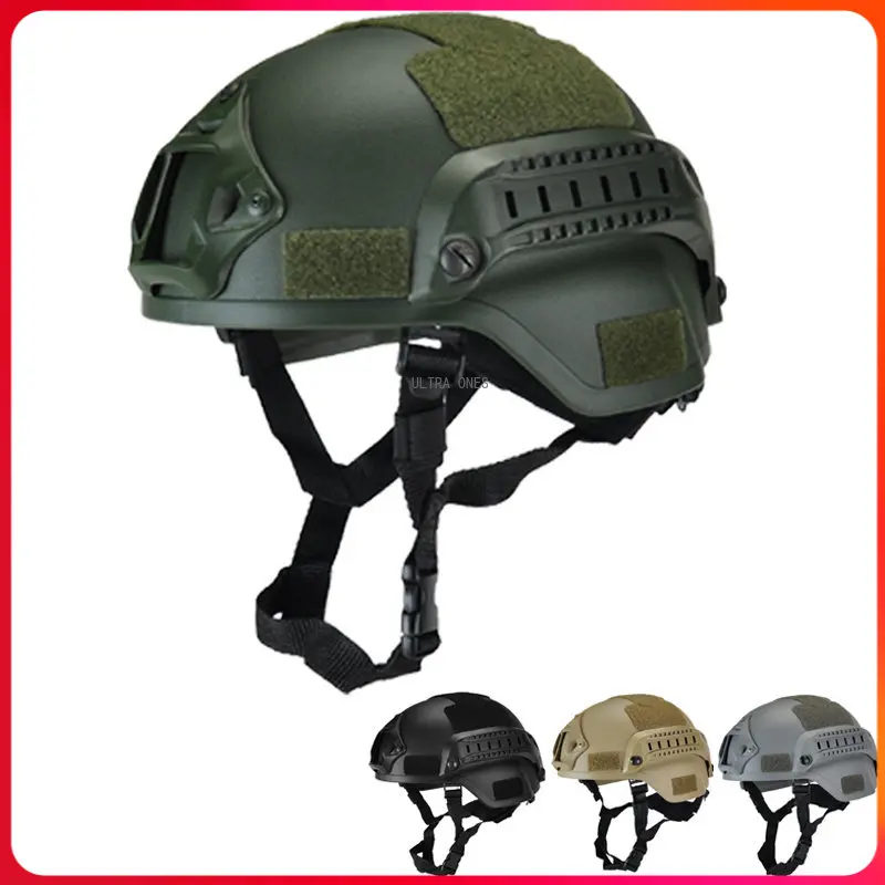 

MICH 2000 Helmet Tactical Airsoft Paintball Cs Wargame Soft Padded Helmets Hunting Shooting Combat Military Head Protective Gear