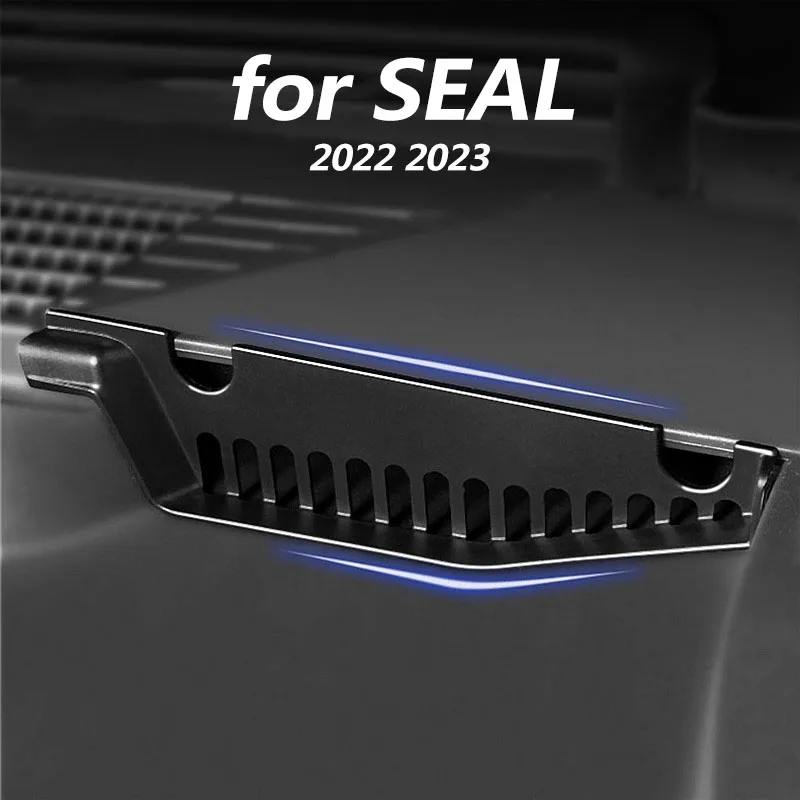 

for BYD SEAL 2022 2023 Car exterior decoration accessories Front windshield drain hole baffle ABS 2pcs