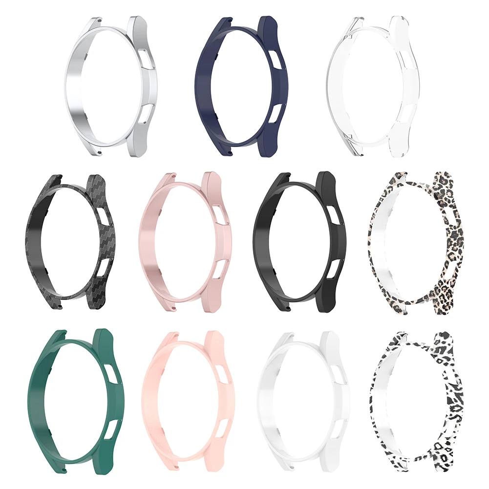 

Watch Case Protective Cover Frame Smart Protective Case Cover for Samsung Galaxy Watch 4 44mm PC Bumper Shell