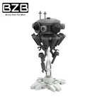 BZB MOC 37282 Империя военная база черный разведывательный робот строительный блок модель украшения детали Кирпичи Детские игрушки своими руками лучшие подарки